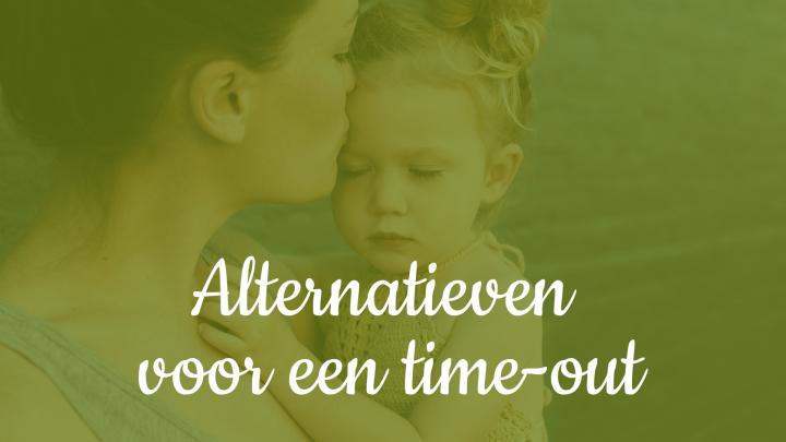 foto van mama met kind en tekst Alternatieven voor een time-out